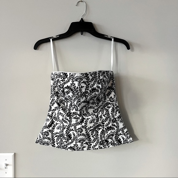 White House Black Market Corset Tube Top - Picture 1 of 5